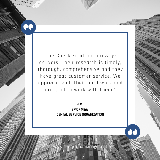 Private Equity Investment Testimonial
